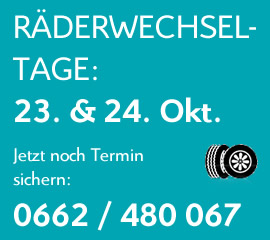 Räderwechseltage Oktober 2020 bei Pongruber
