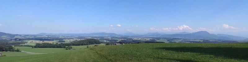 Kaiserbuche Ausblick Obertrum