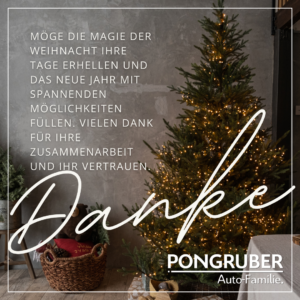 Pongruber Auto-Familie danke 2023