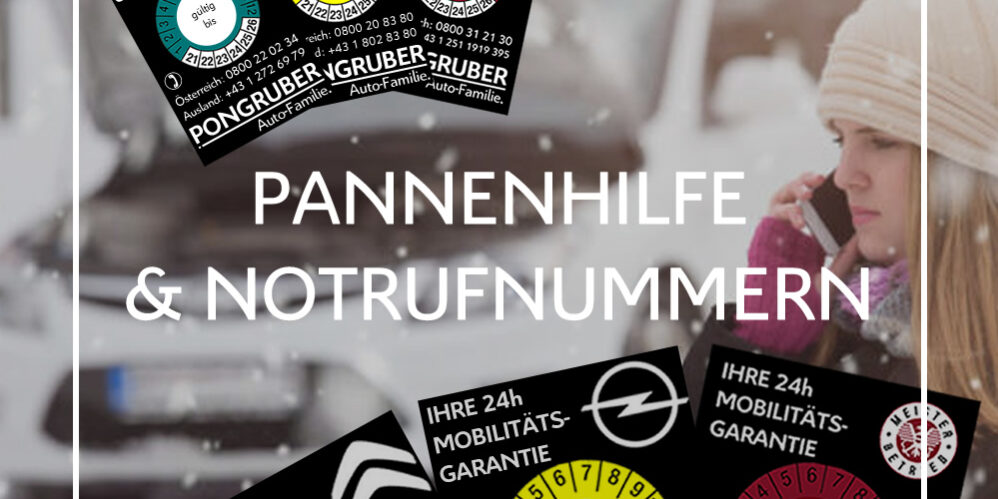 pannenhilfe_notrufnummer_2022 Mobilität Garantie