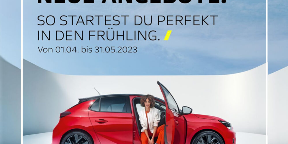 Opel Frühlings-Check bei der Pongruber Auto-Familie in Elixhausen