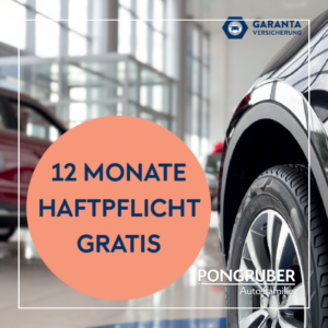 12 Monate Gratis Haftpflichtversicherung Garanta versicherung