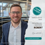Robert Jakober - willkommen im Team - Verkaufsberater Pongruber Auto-Familie