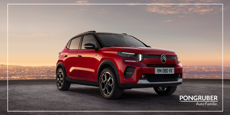 HOMEPAGE1-postingvorschläge-KW11 der neue e-C3 bei der Pongruber Auto-Familie