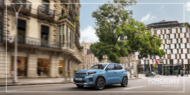 KW 17 – HOMEPAGE1 – postingvorschläge Citroen e-C3 bestellen bei Pongruber Elixhausen Salzburg