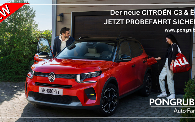 c3_probefahrt_beitrag neuer citroen c3 probefahrt elektro verbrenner pongruber Elixhausen bei Salzburg