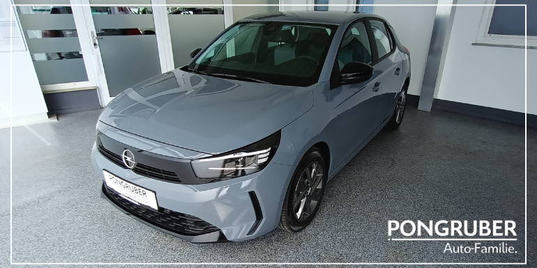 Opel Corsa Jungwagen Pongruber 1 Opel Corsa Edition Jungwagen von Pongruber Auto-Familie Salzburg