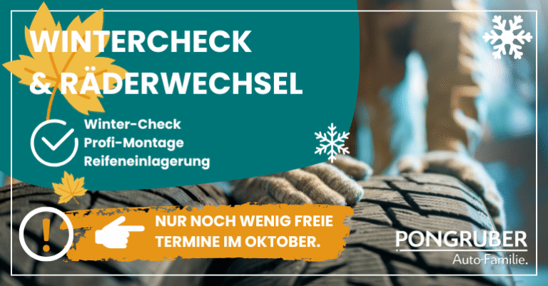 Räderwechseltage und Wintercheck bei PONGRUBER Citroen und Opel in Elixhausen bei Salzburg