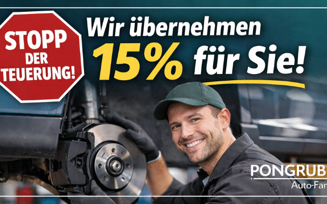 Stopp der Teuerung – Wir übernehmen 15 % für Sie! Pongruber Elixhausen Citroen und Opel in Salzburg