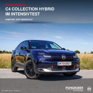 citroen-c4-collection-intensivtest-pongruber-1x1 Citroën C4 Collection Hybrid in Eclipse Blau in der Seitenansicht