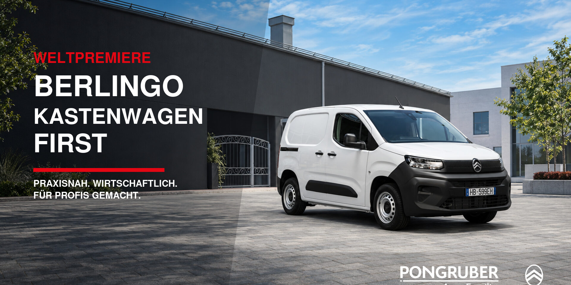 citroen-berlingo-kastenwagen-first-weltpremiere-pongruber-16×9 Weißer Citroën Berlingo Kastenwagen First bei der Weltpremiere auf der IAA Transportation 2026