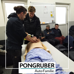 pongruber-schulung-hv1-3 Erste-Hilfe-Kurs bei Pongruber Auto-Familie
